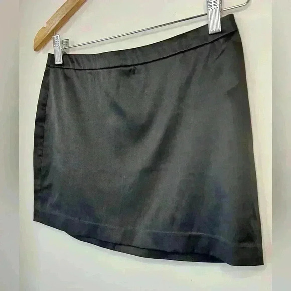Vintage Forever 21 Women’s Black Straight Grunge Punk Goth Mini Skirt Small - Picture 8 of 13